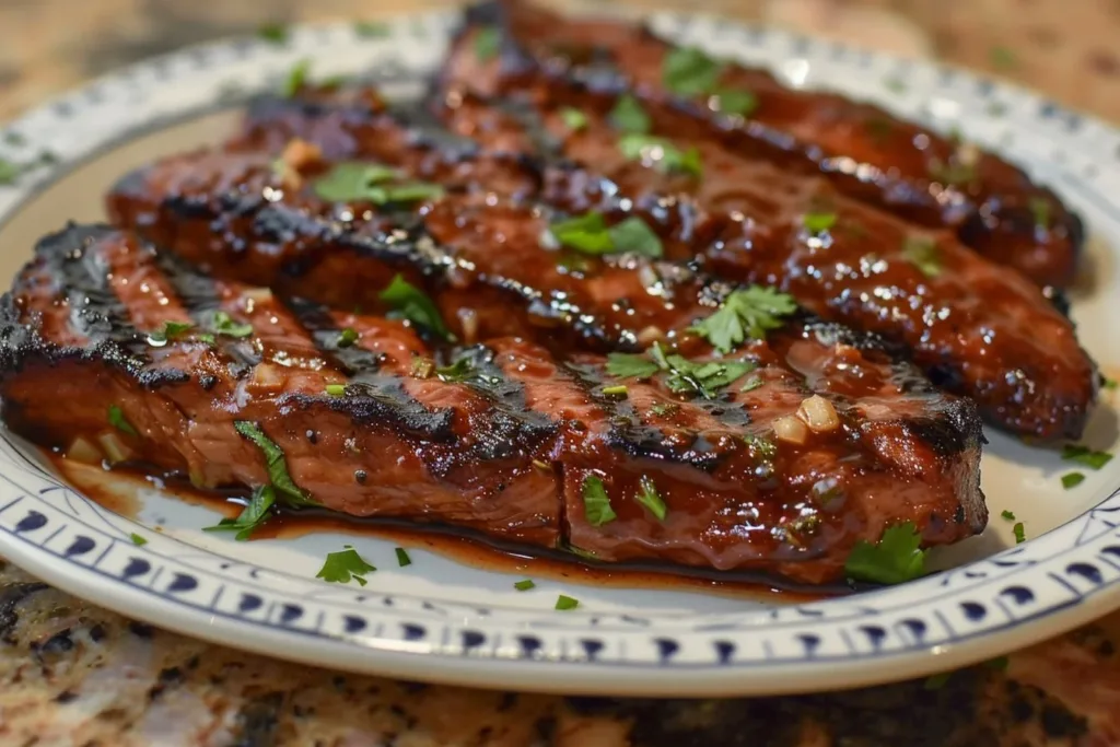 Chipotle Garlic Sauce with Sour Cream drizzled over grilled chicken