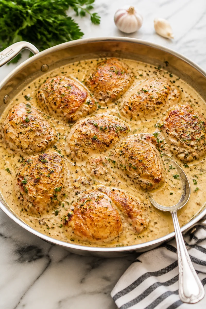 Creamy Garlic Chicken