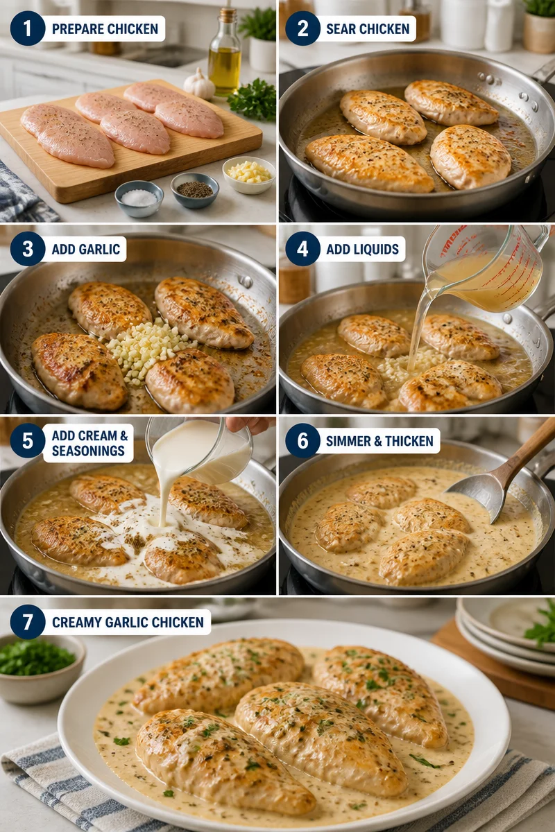 Creamy Garlic Chicken