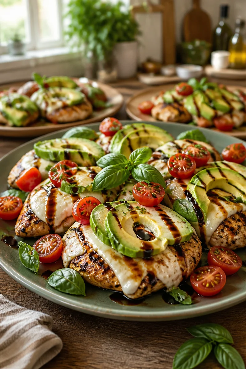 Grilled California Avocado Chicken – Juicy, Cheesy & Ready in 30 Minutes
