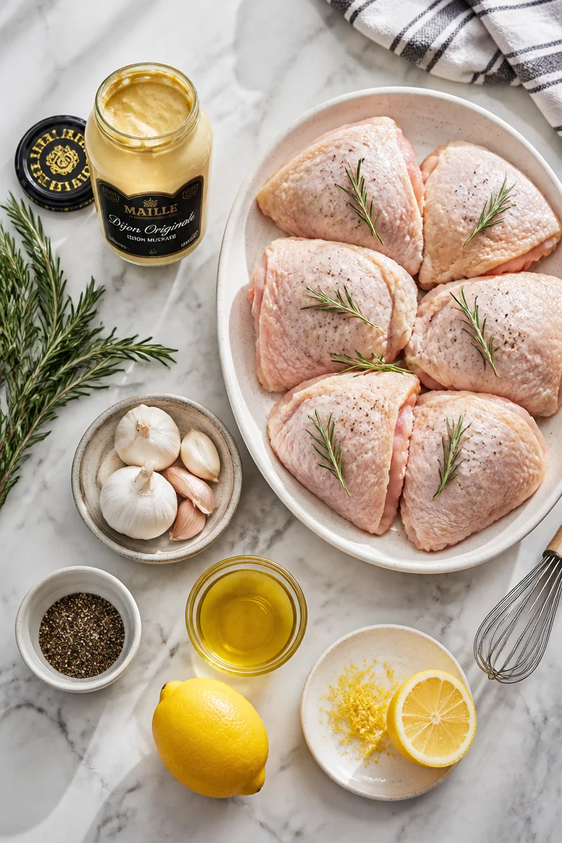 Heart Healthy Rosemary Chicken Dijon