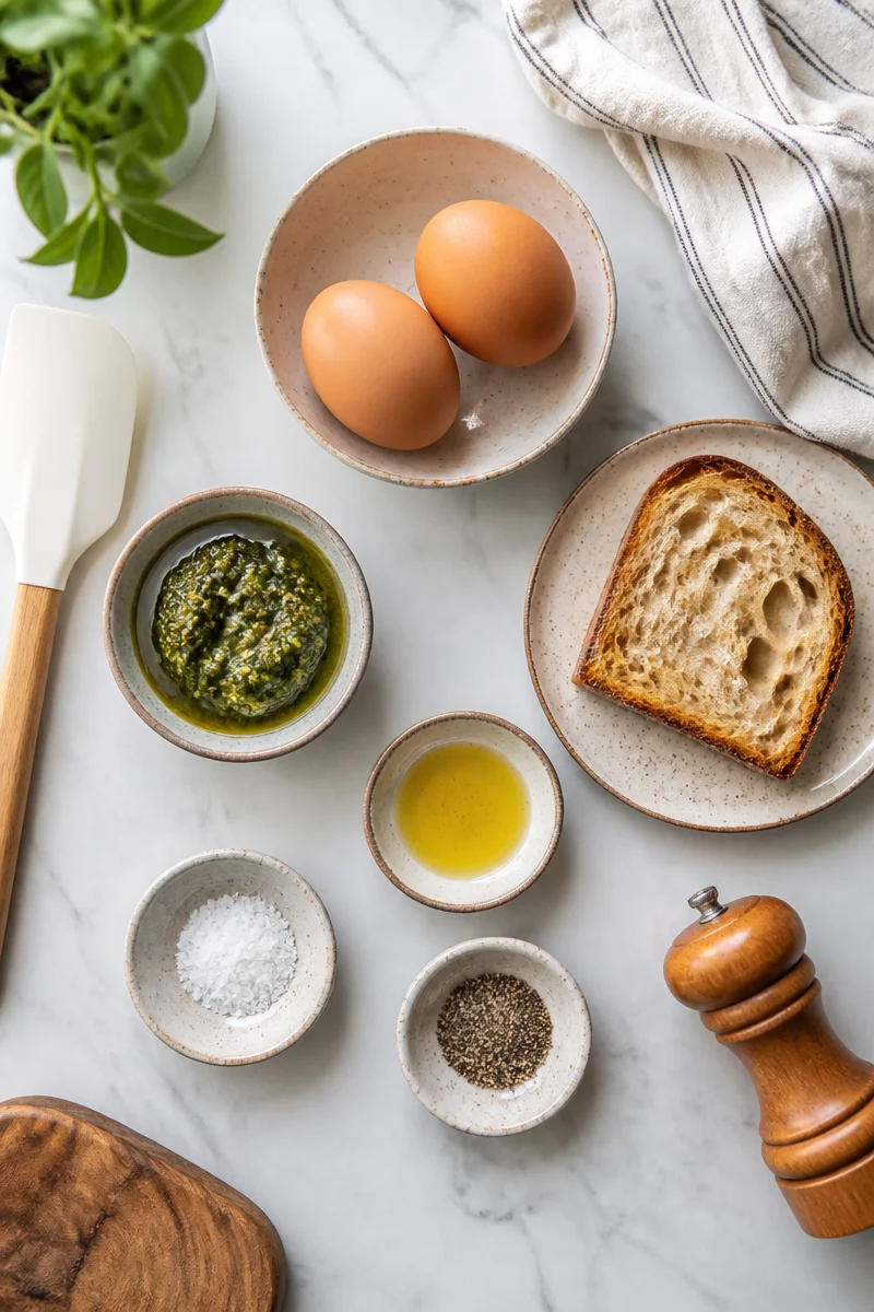 Pesto Eggs Recipe: A Quick & Creamy Breakfast