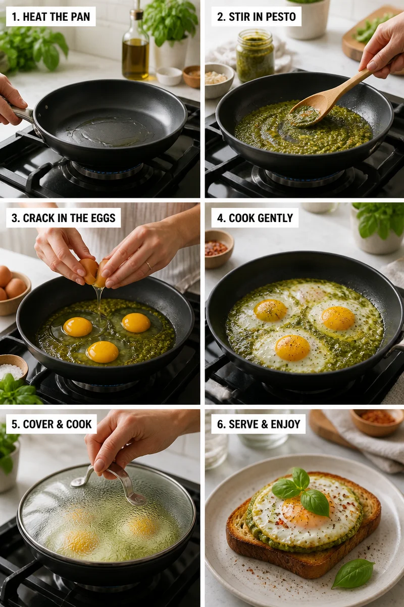 Pesto Eggs Recipe