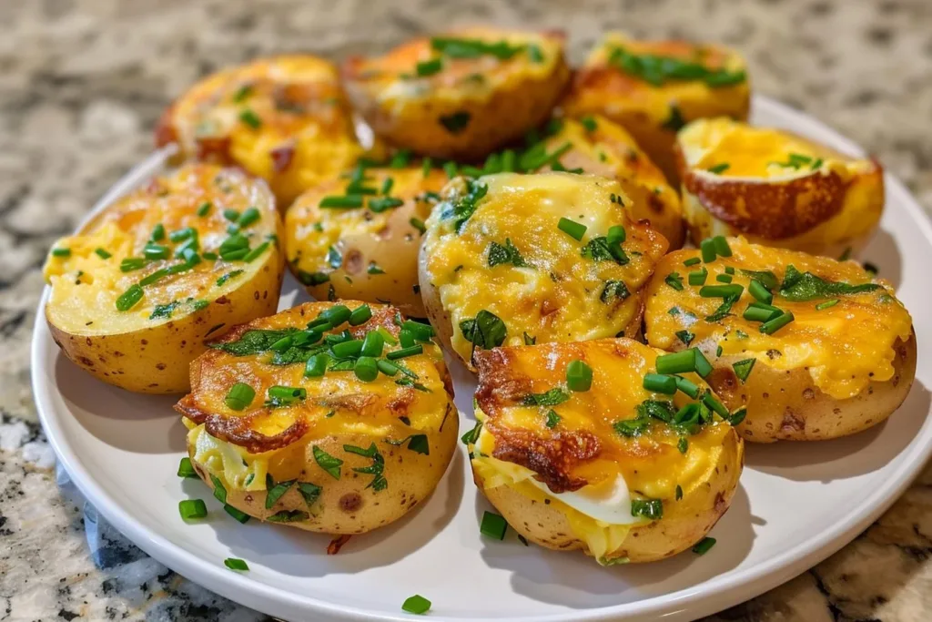 Delicious Potato Chive Egg Bites recipe for a healthy breakfast