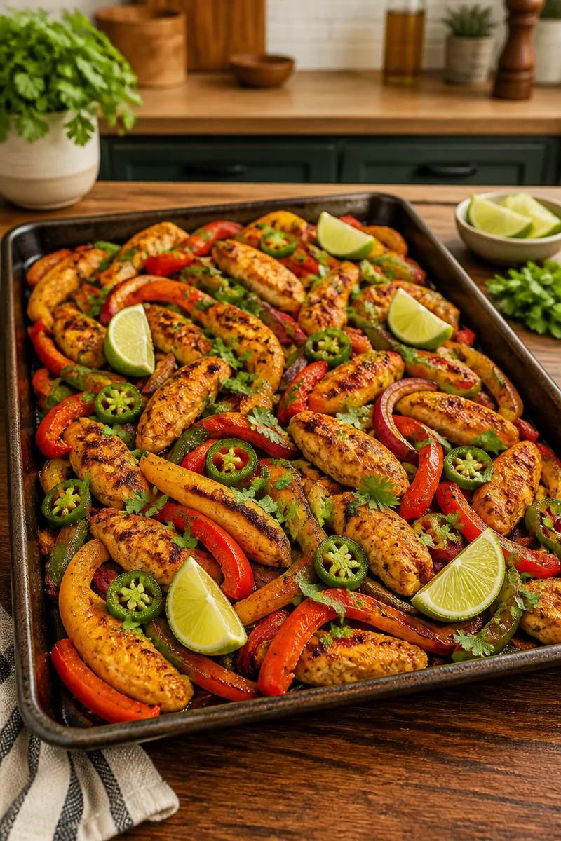 Sheet Pan Fajitas