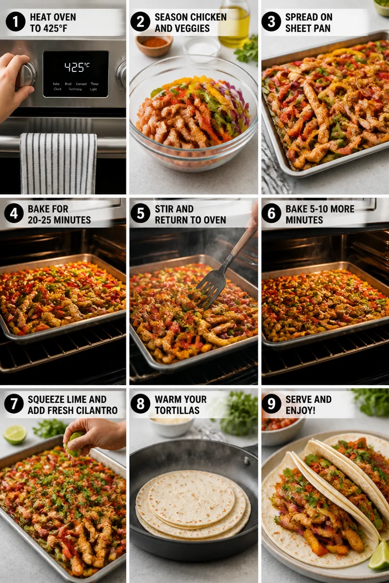 Sheet Pan Fajitas