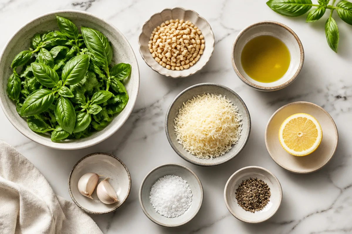 BASIL PESTO RECIPE