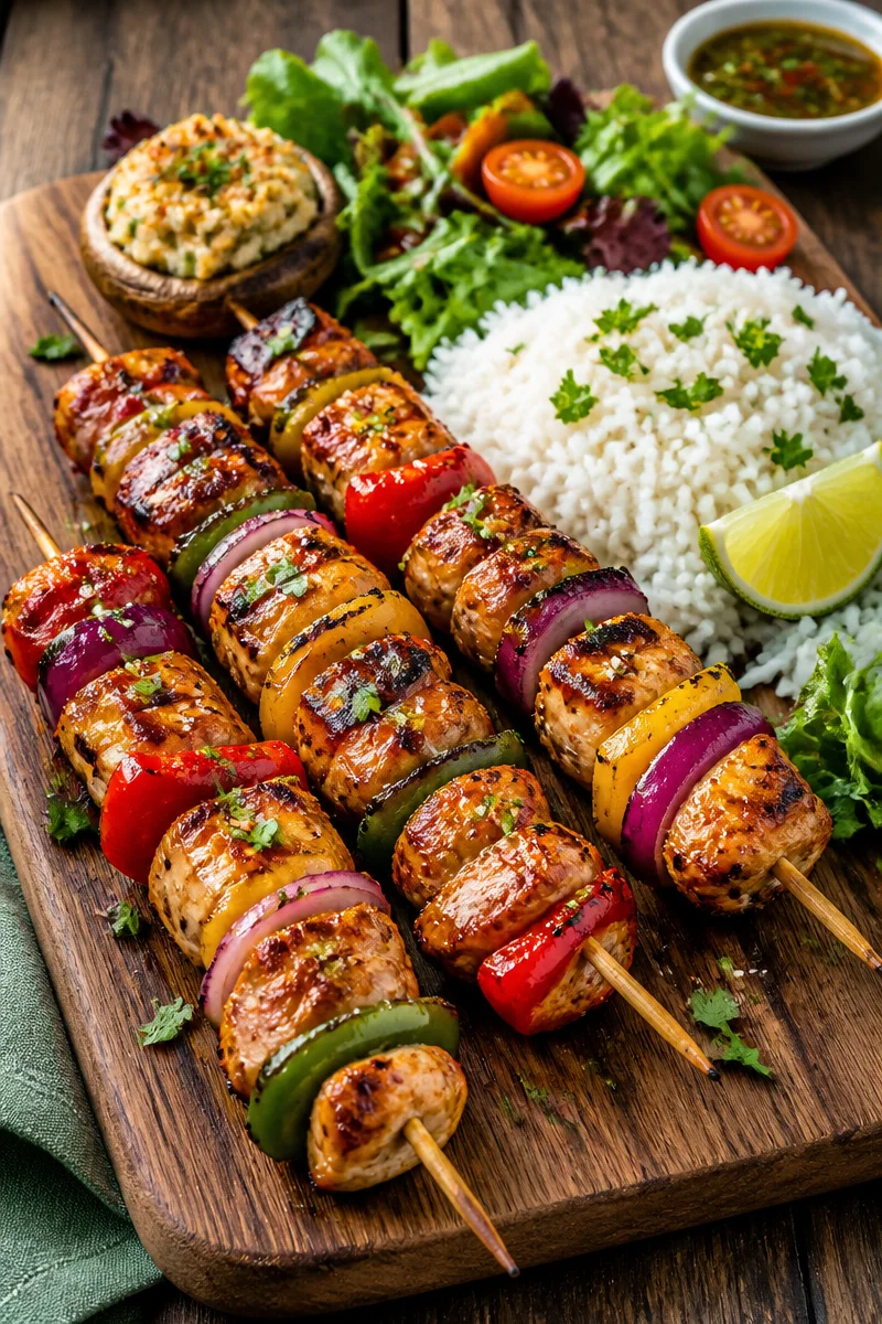 Grilled Thai Coconut Chicken Skewers (Easy & Authentic Recipe)
