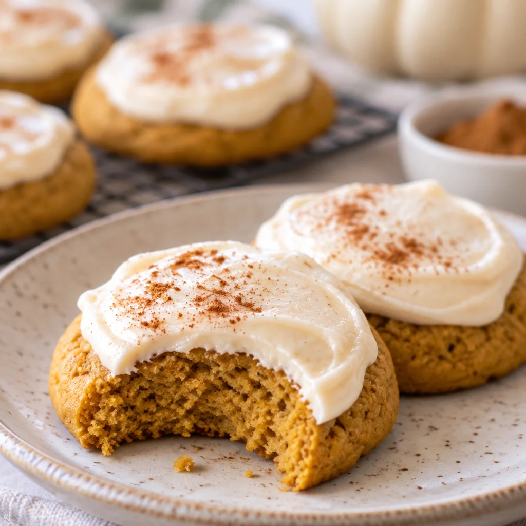 Soft Pumpkin Cookies Recipe (Thick & Fluffy)